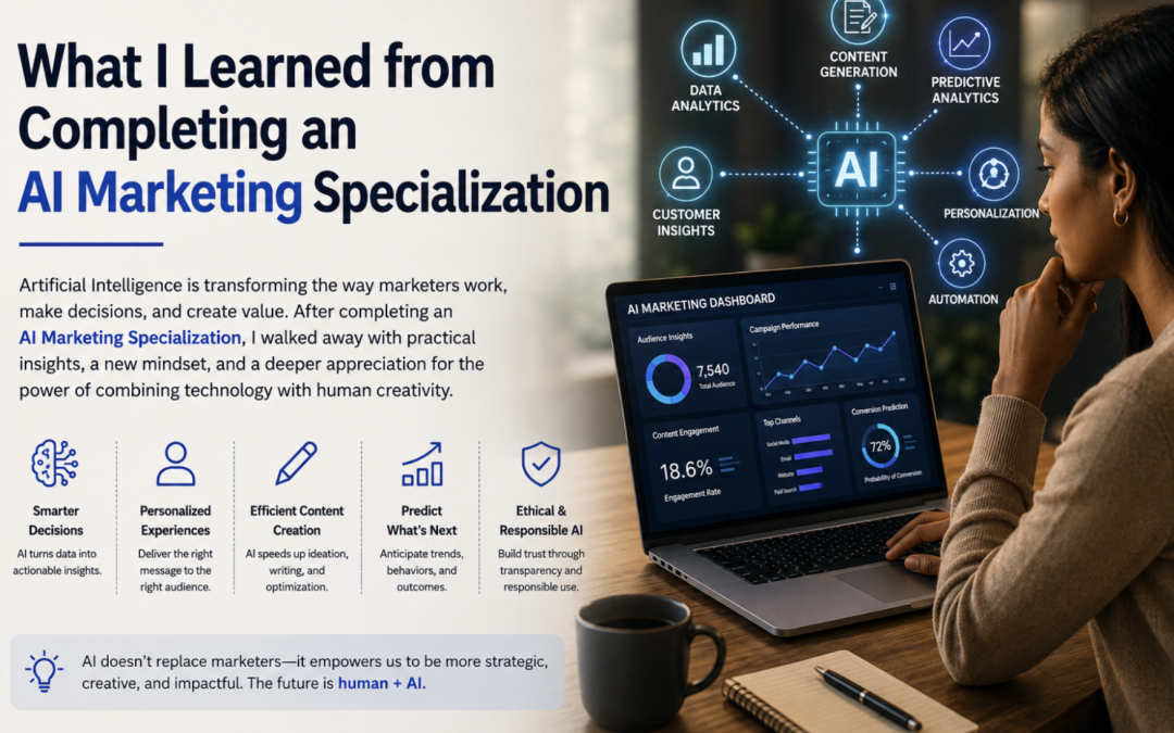 What I Learned from Completing an AI Marketing Specialization
